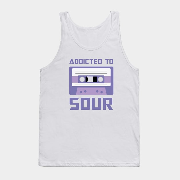 Addicted to Sour Cassette version Tank Top by Adrian's Outline